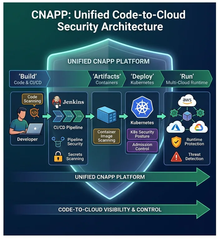 CNAPP: Unified Code-to-Cloud Security Architecture